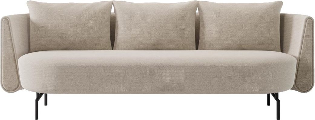 Foreno Metal Leg Office Sofa