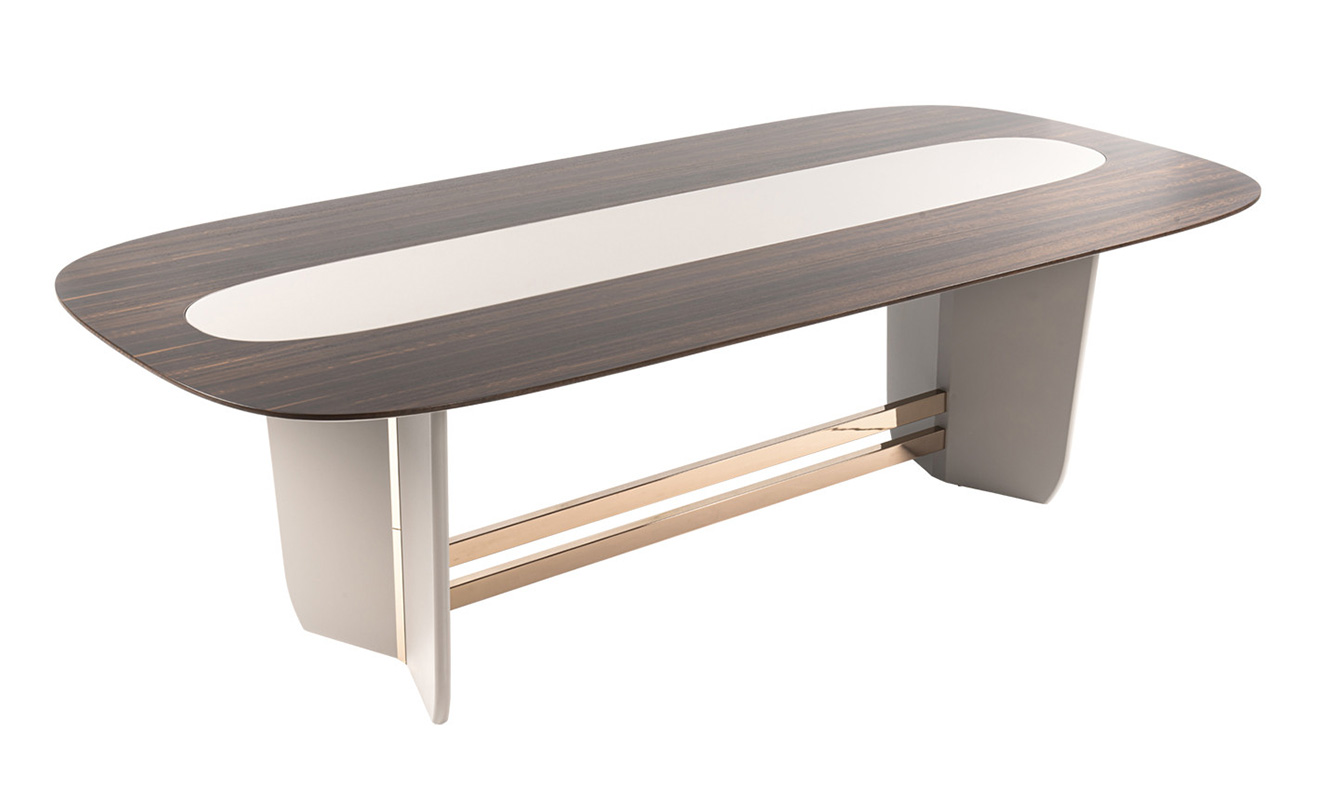 Noona Wooden Veneered Meeting Table