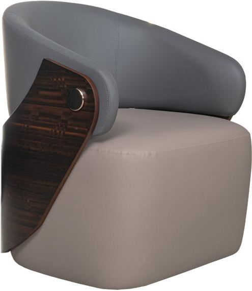 Noona Wooden Detailed Office Sofa