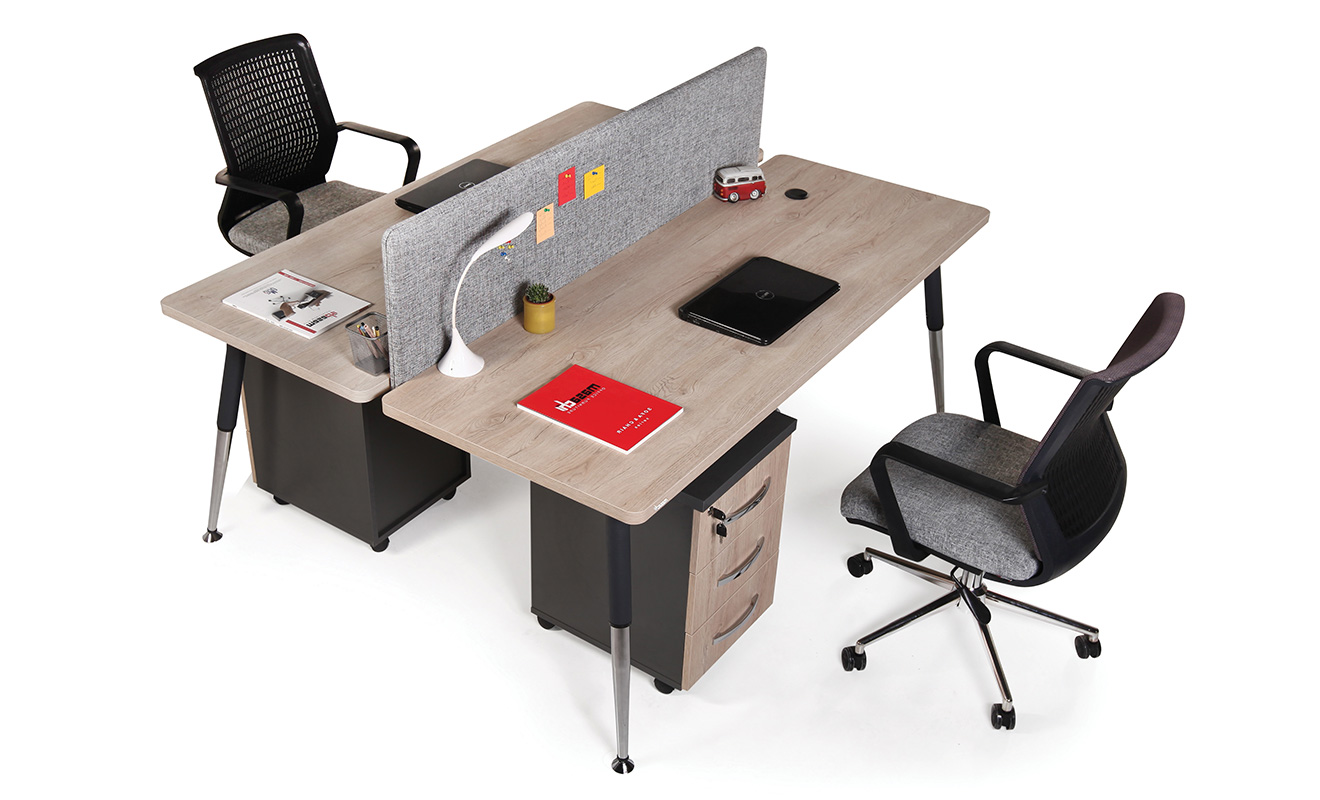 Toucher Panelli İkili Workstation
