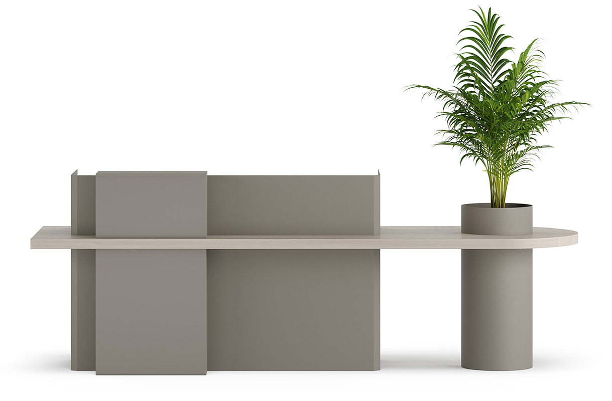 Margarit Modern Flower Stand Desk