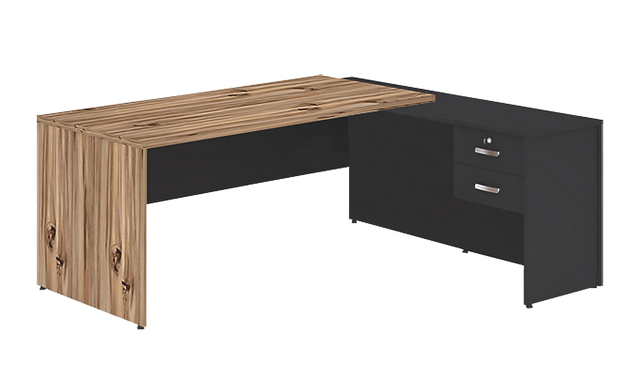 Grana Two Color Study Desk