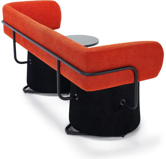 Binary Decorative Coffee Table Double Waiting Chair
