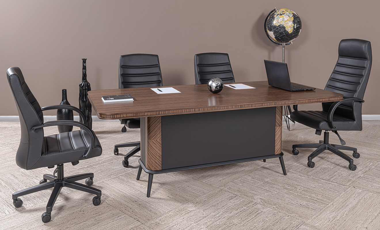Formia Wood Veneered Meeting Table