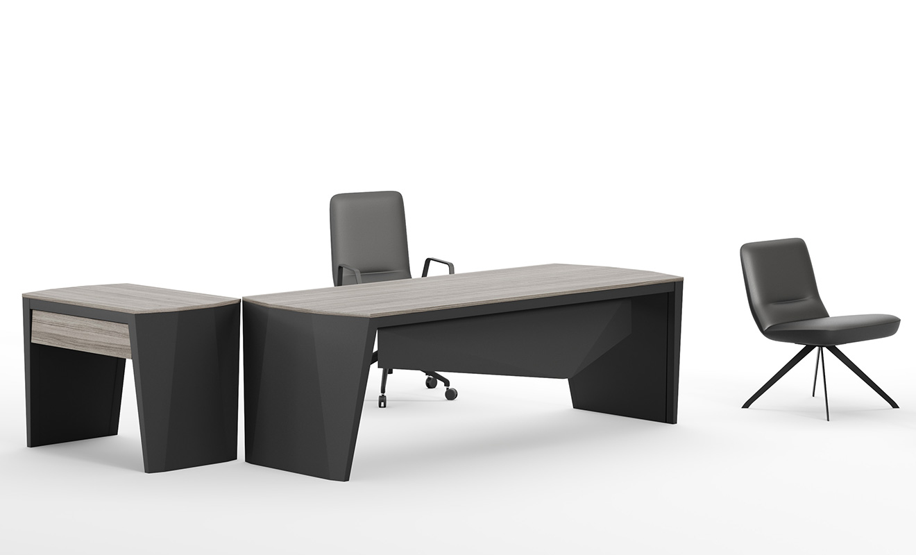 Gong Cut Detailed Executive Suit