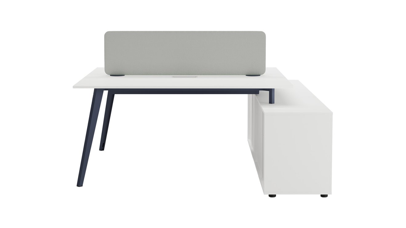 Vega Etajerli İkili Çalışma Masası