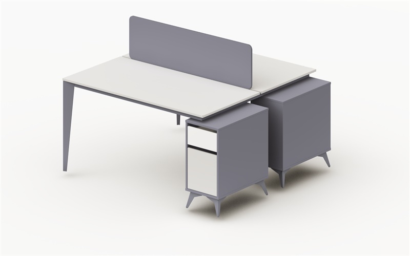 Execas İkili Workstation KABİNLİ
