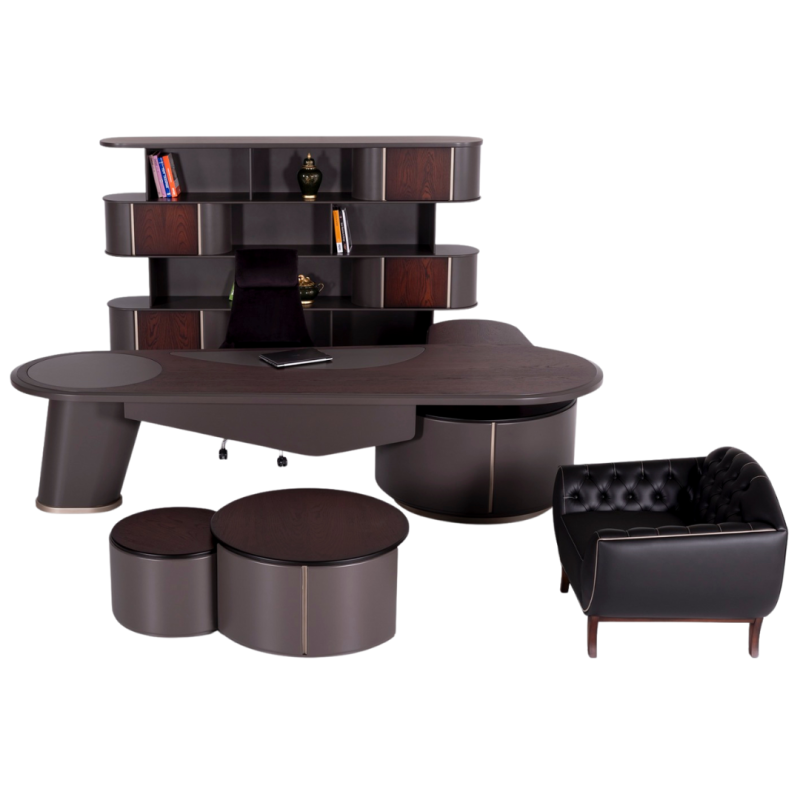 MAISA WOOD SENIOR MANAGER TABLE SET
