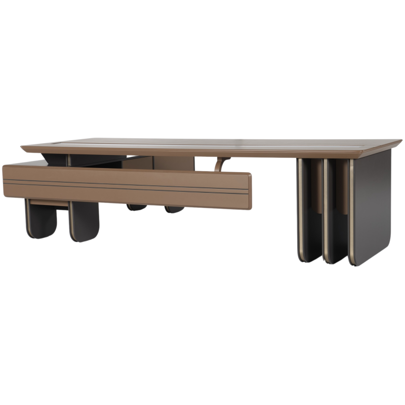 SPOOTY WOOD SENIOR MANAGER TABLE SET