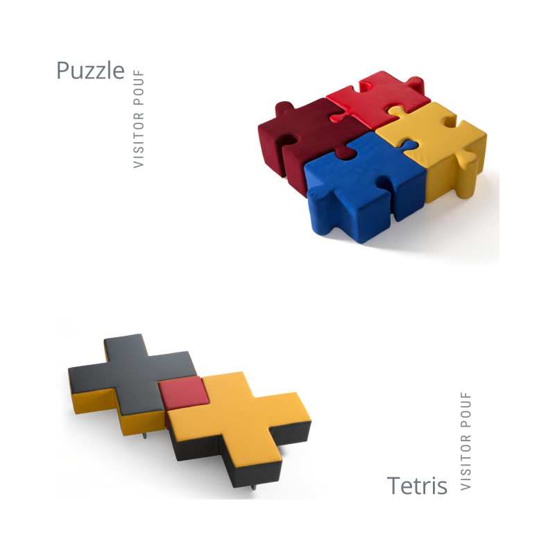 PUZZLE  TETRİS PUF