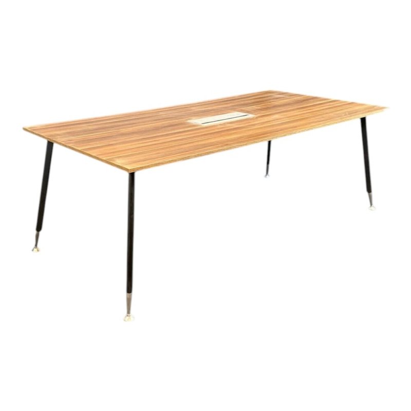 ATOM KONSEPT DATAPORTLU TEAK MDF TOPLANTI MASASI