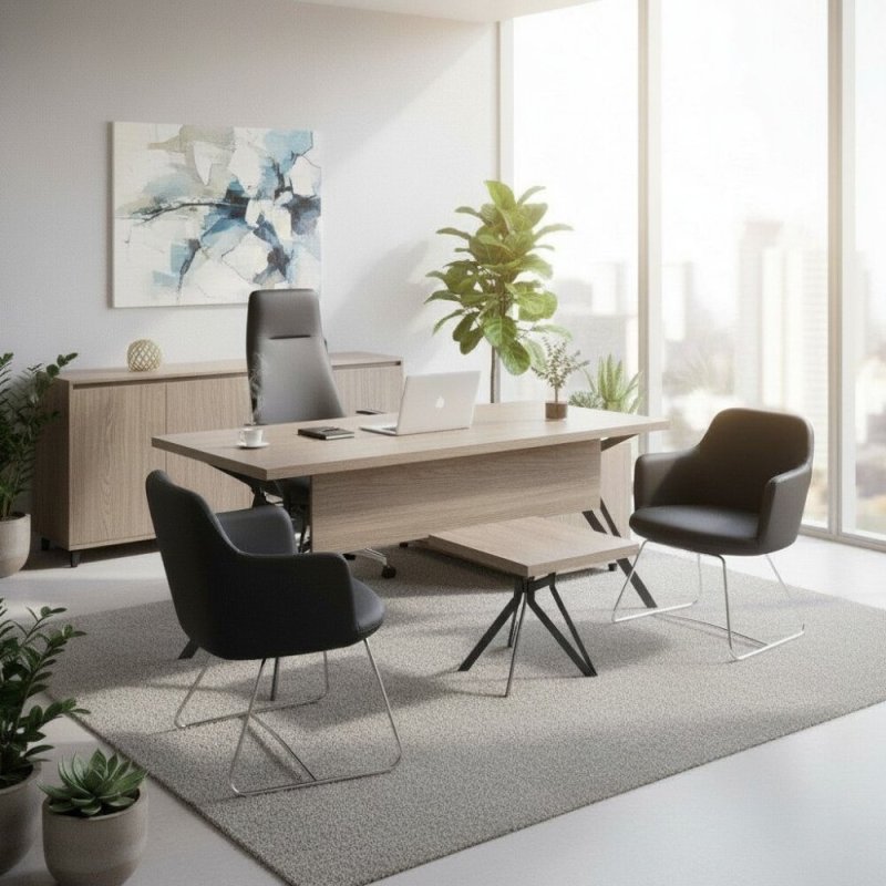 ATOM CORDOBA MDF YÖNETİCİ OFİS TAKIMI