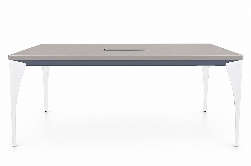 ATOM PORSCHE DATAPORTLU KÜL GRİ MDF TOPLANTI MASASI