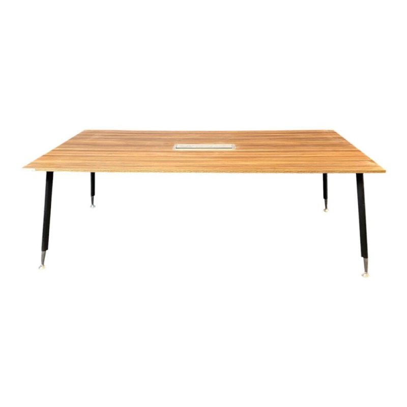 ATOM KONSEPT DATAPORTLU TEAK MDF TOPLANTI MASASI