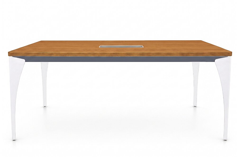ATOM PORSCHE DATAPORTLU TEAK MDF TOPLANTI MASASI