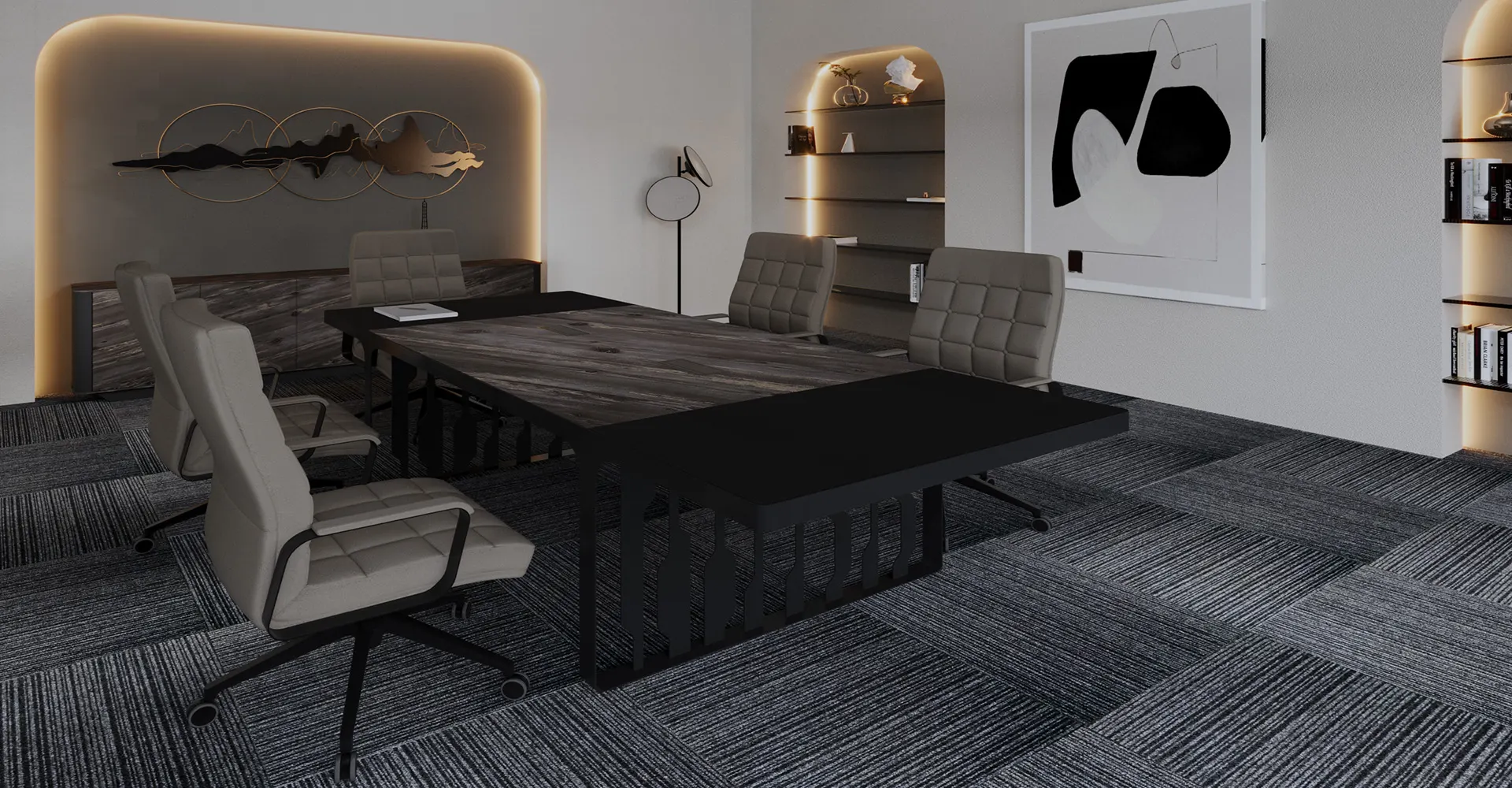 Trench Meeting Table